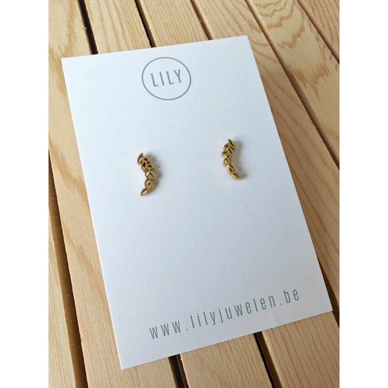 Happy leaves (gold)