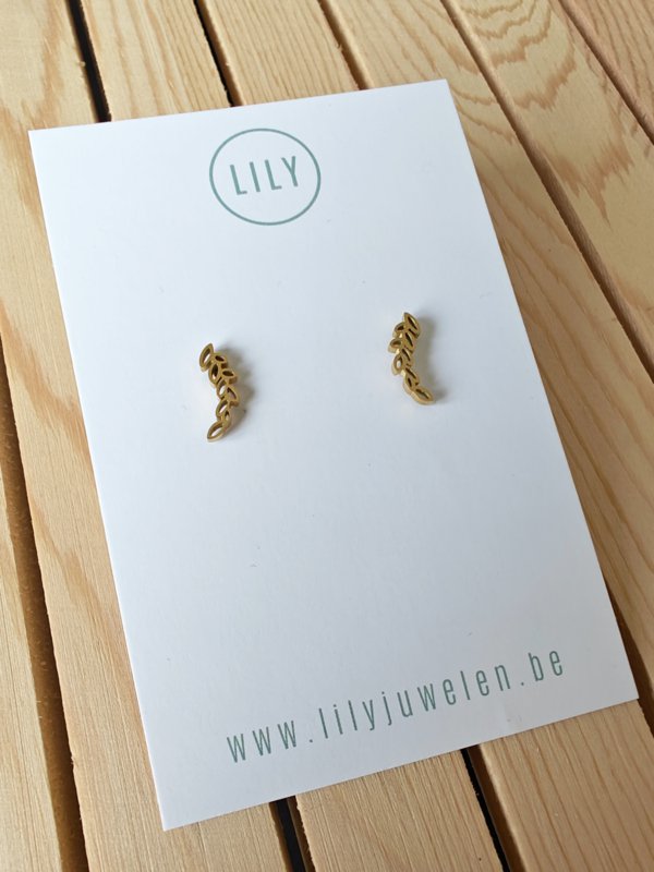 Happy leaves (gold)