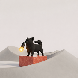 Chihuahua Table Lamp