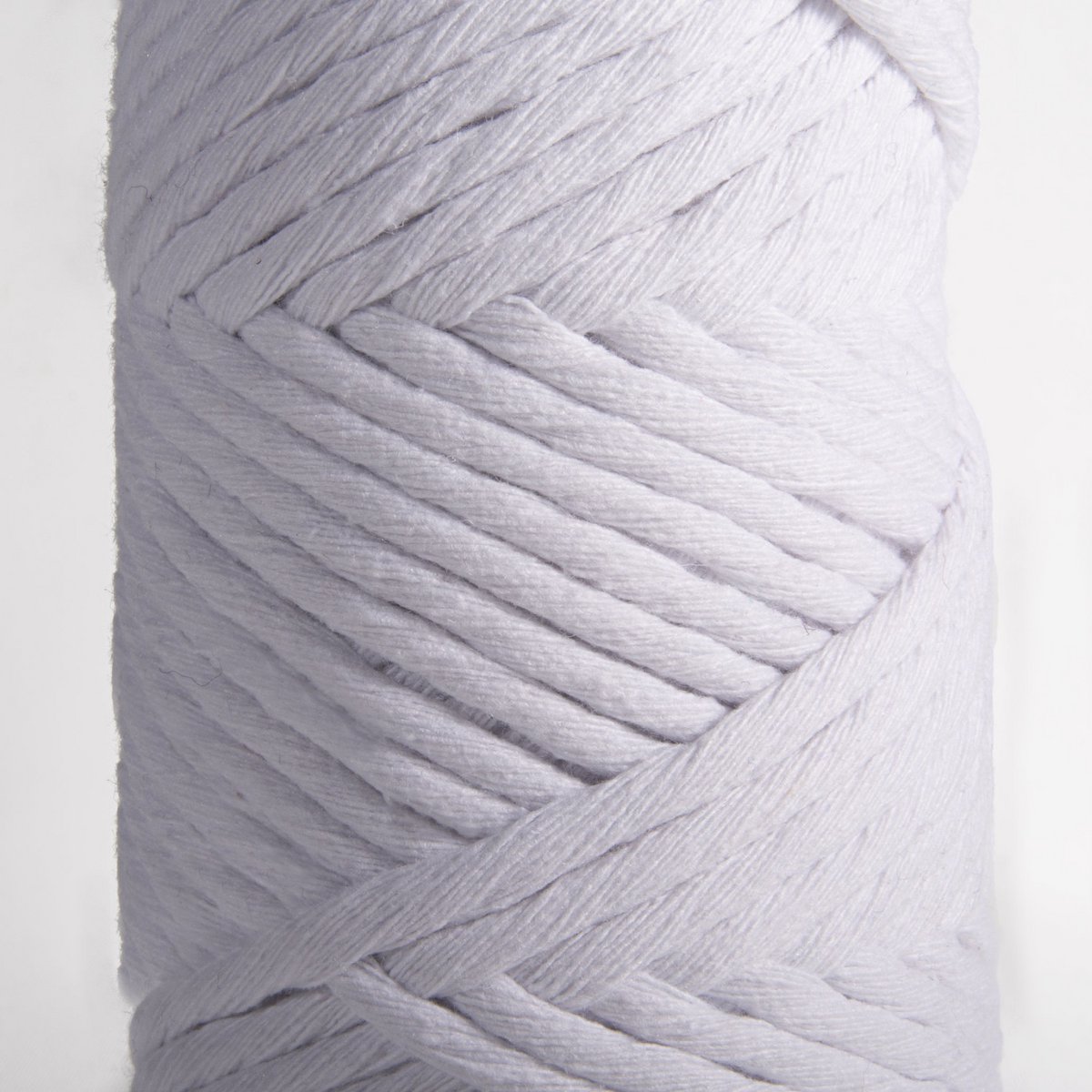 Sensy Premium 3 mm - cordoncino macramè a filo singolo in cotone riciclato al 100%.