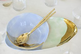 OVAL TRICOLOR-PARADISE DISH