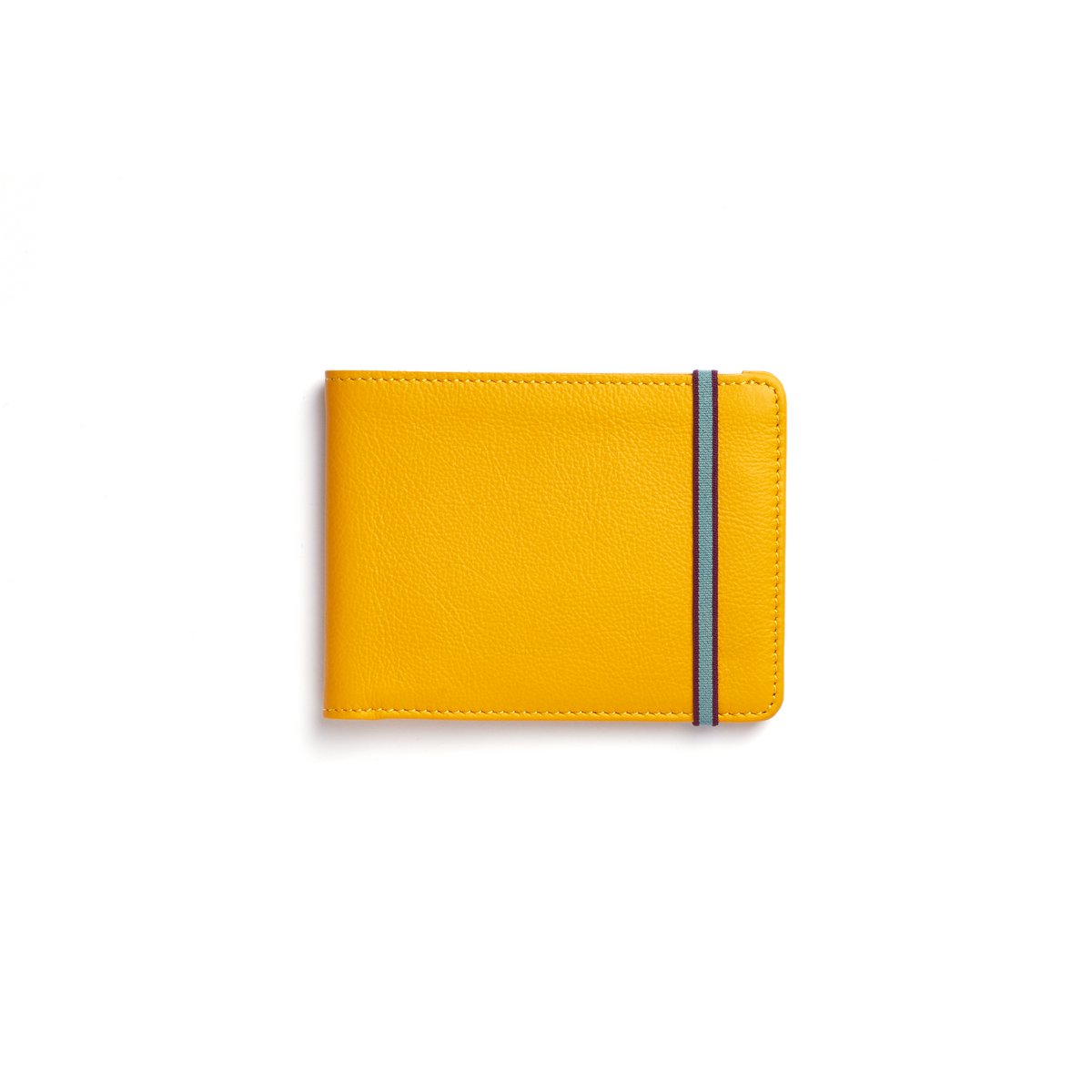 Cartera minimalista amarilla
