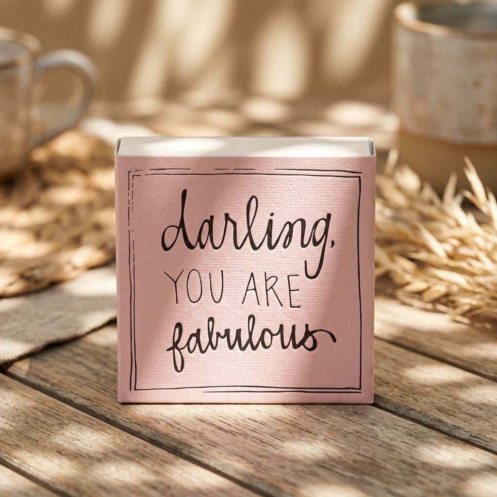 Luxury Matchbox Darling, you are fabulous