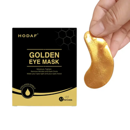 Golden eye mask 12 pieces