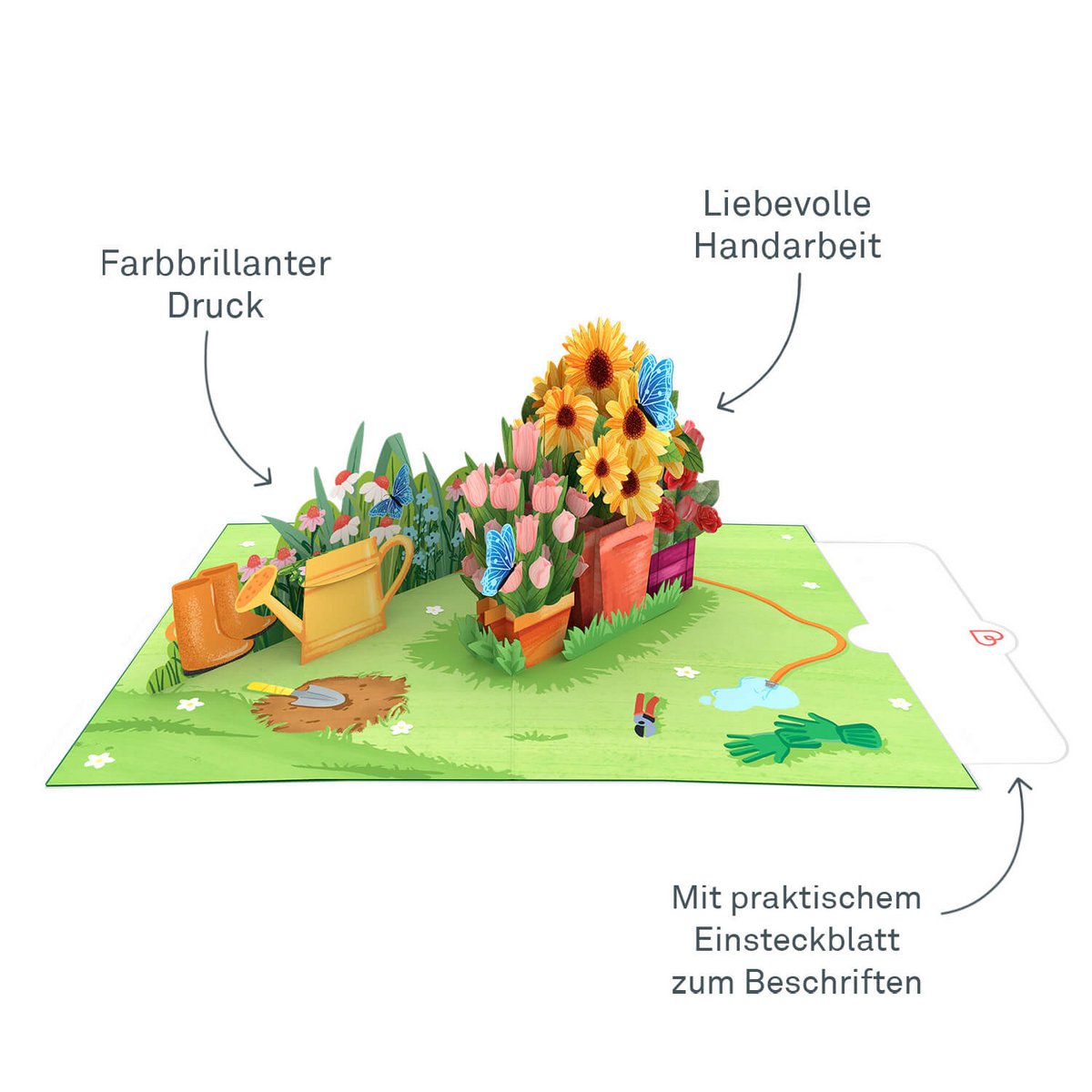 Wyskakująca karta ogrodnicza