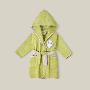 BATHROBE - S - 2-4 - PISTACHIO