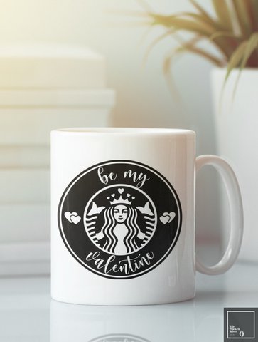 Kaffeebecher be my Valentime