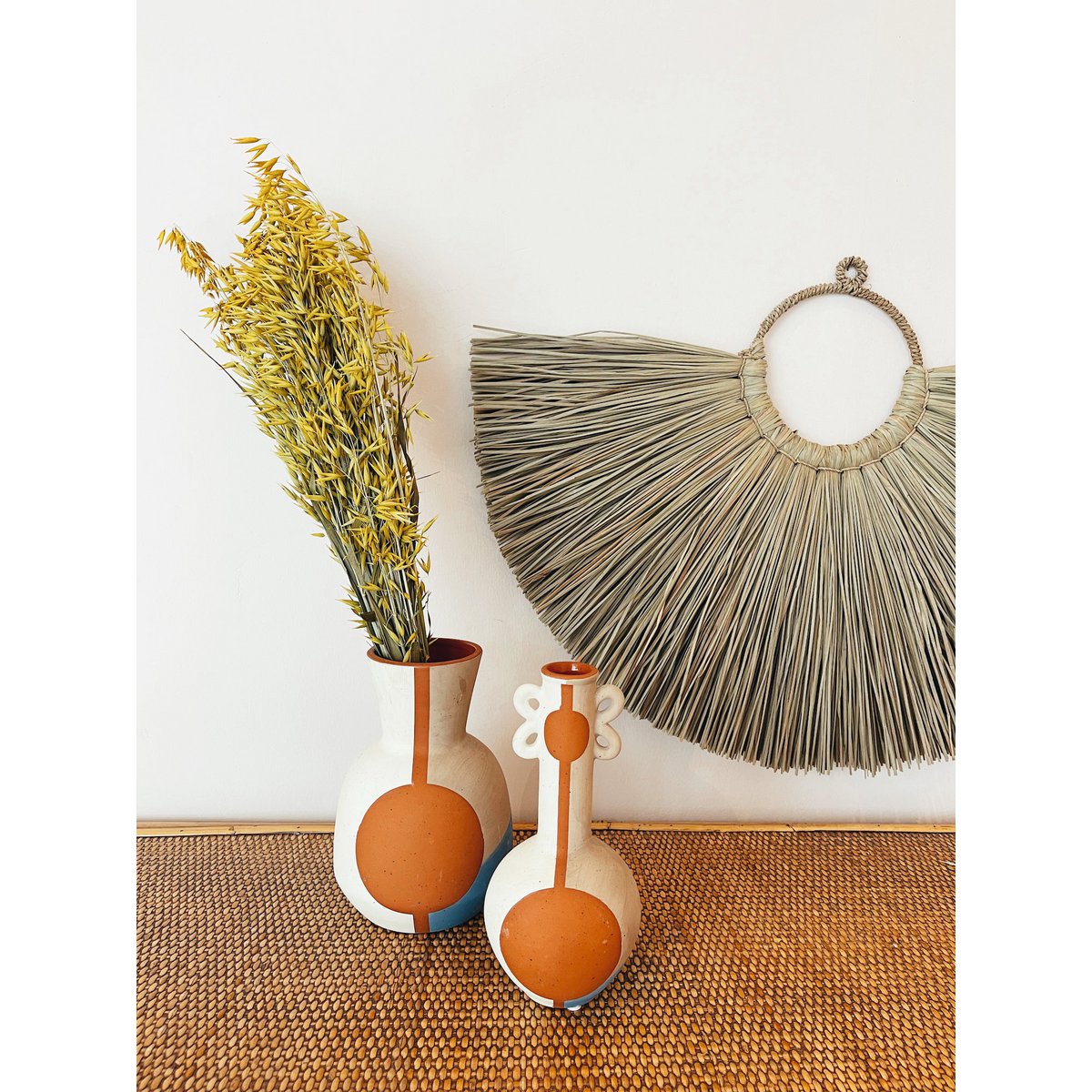 Avena Gelbe Trockenblumen
