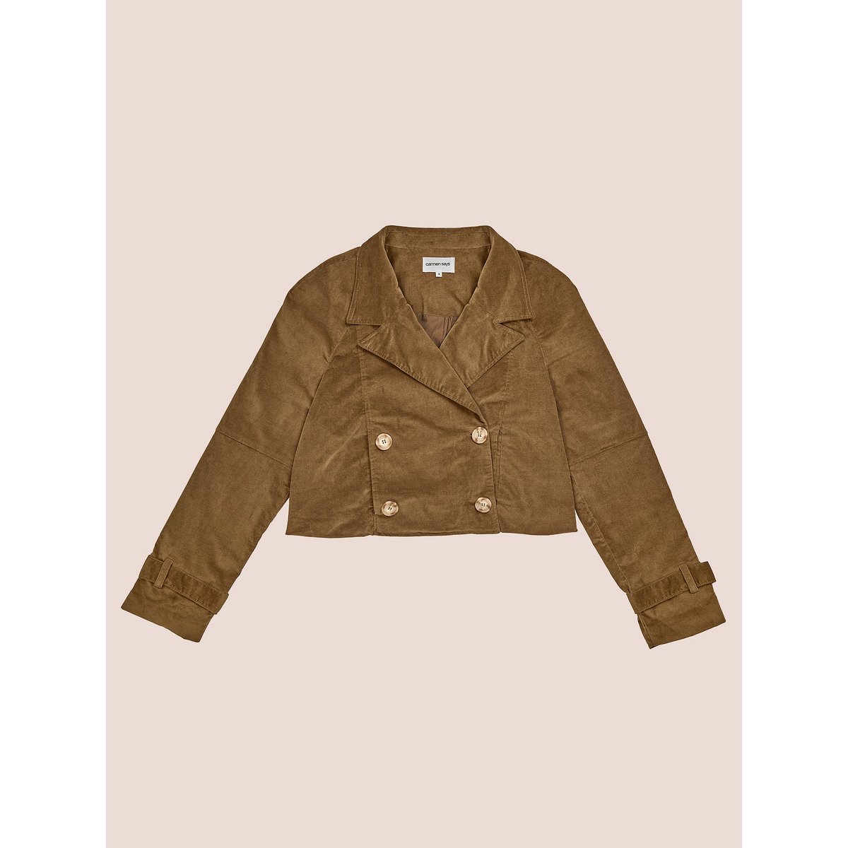 Pace Khaki Velvet Jacket