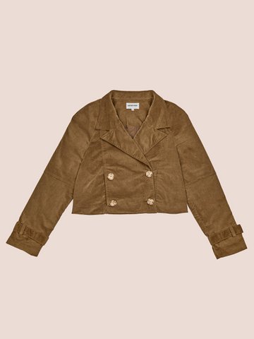 Pace Khaki Velvet Jacket