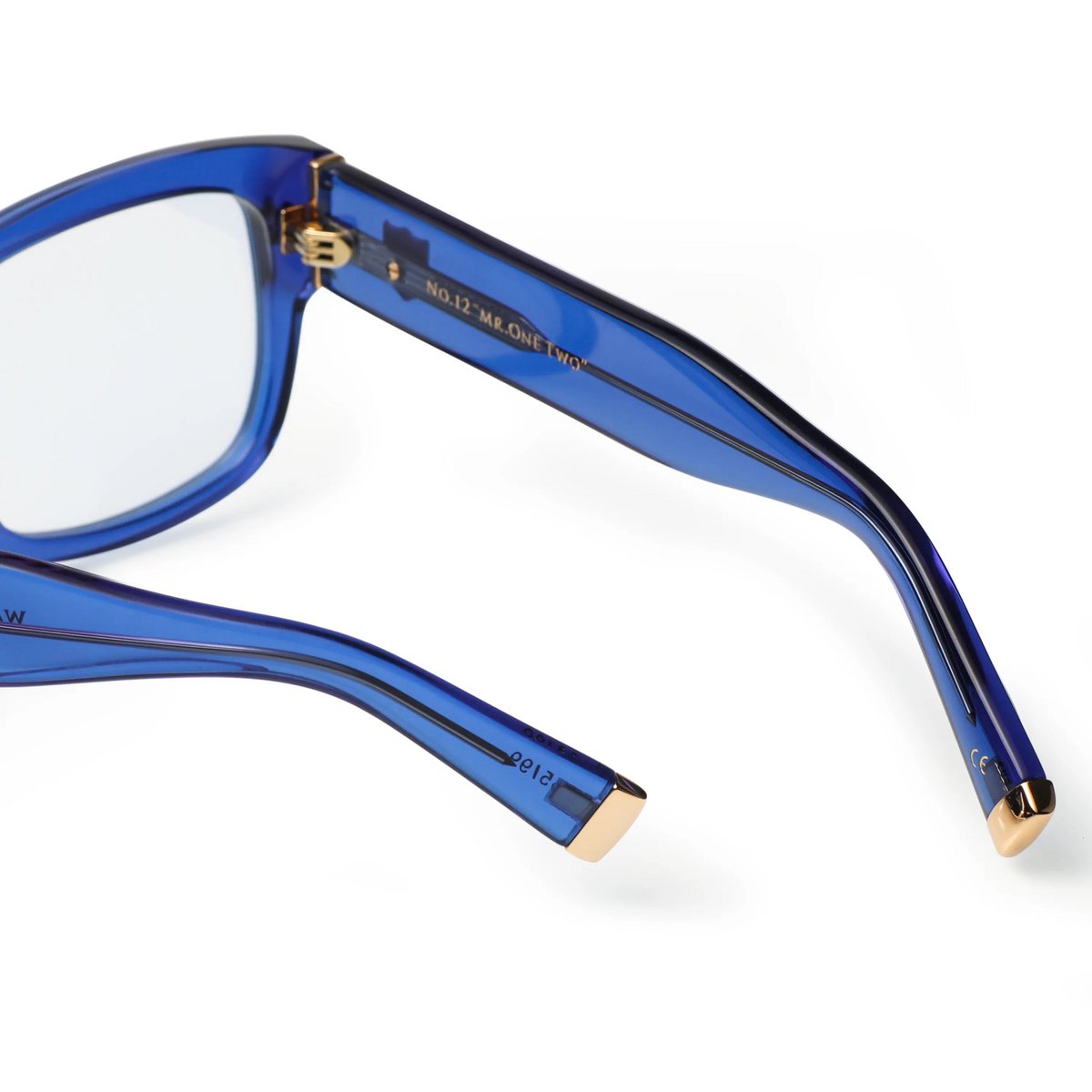 Walton & Mortimer Nr. 12: "Mr.one Two" Midnight Blue Blue Limited Edition Photochrome Sonnenbrille