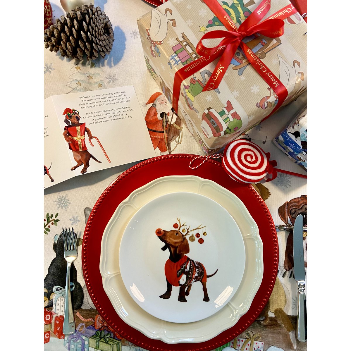 It's a wienerful Time - Set of 6 breakfast plates