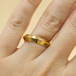 Cherethims - Concave Gold Ring