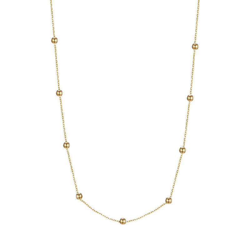 Elsker Dots Necklace Gold