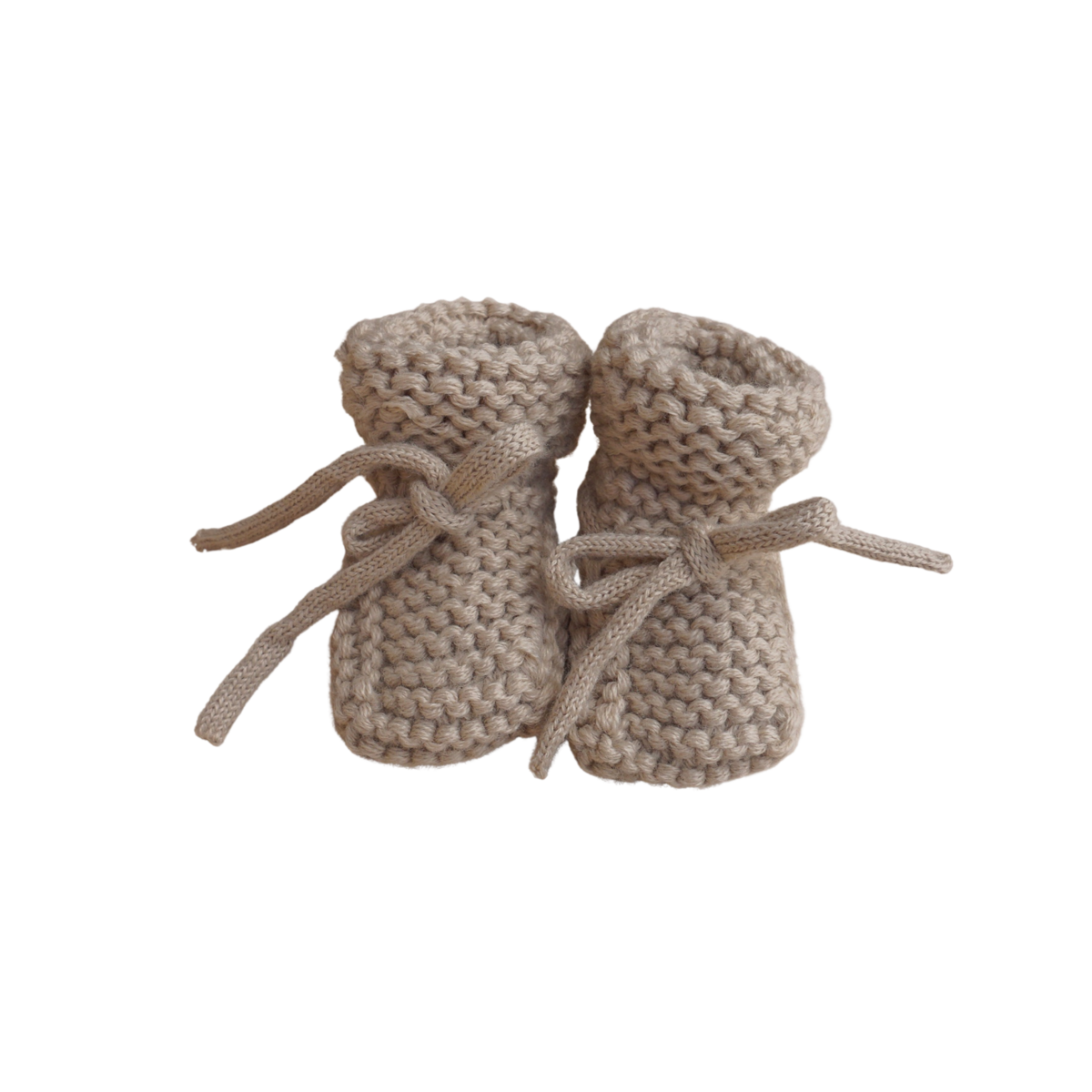 Chaussons bébé tricotés | Chaussons bébé | Chaussons épais pour bébé | Beige
