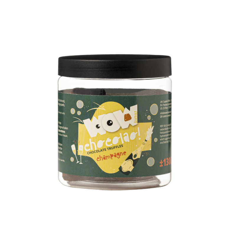Champagne Chocolate Truffles - Gifting Jar 130G