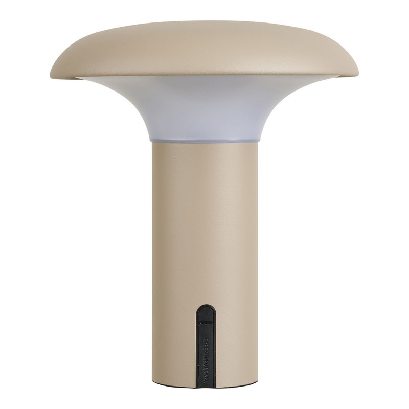 Ramsey LED Lamp, rechargeable , beige