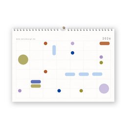 Calendario con pegatinas 2027 - A4 / A3