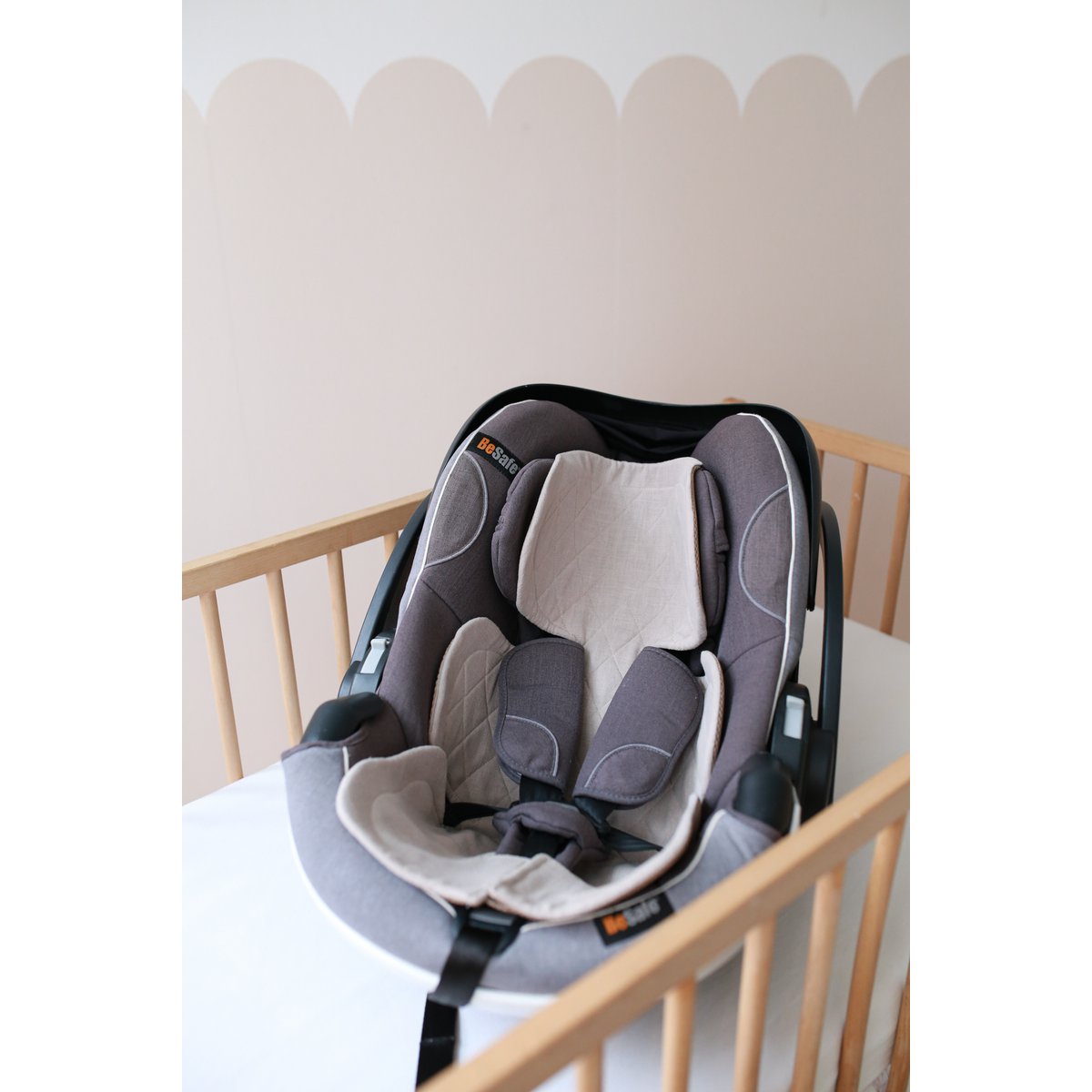 Leinen Anti-Sweat-Einsatz/ Liner für einen Baby-Autositz