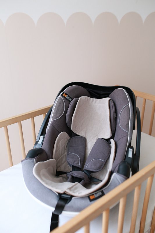 Linned anti-sweat-indsats/ foring til et babysæde