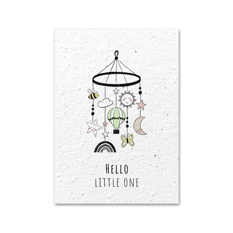 Seed paper greeting card - Mobile