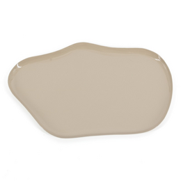Metal dienblad Kiri glossy sand