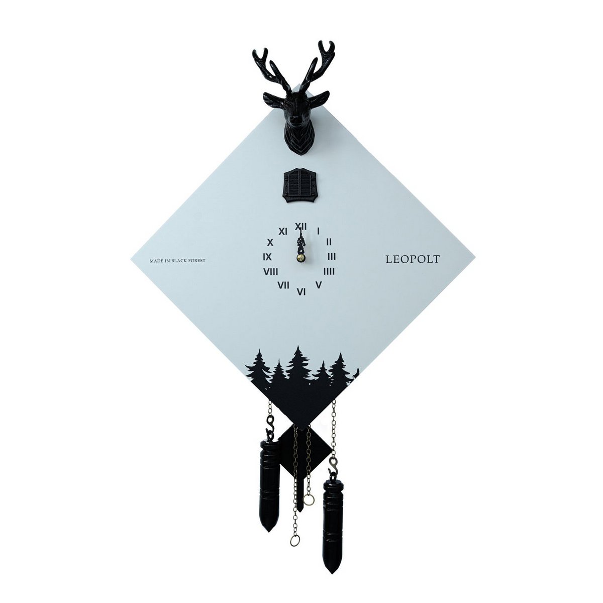 Gøgeur - Schwarzwald - Hvid/Sort