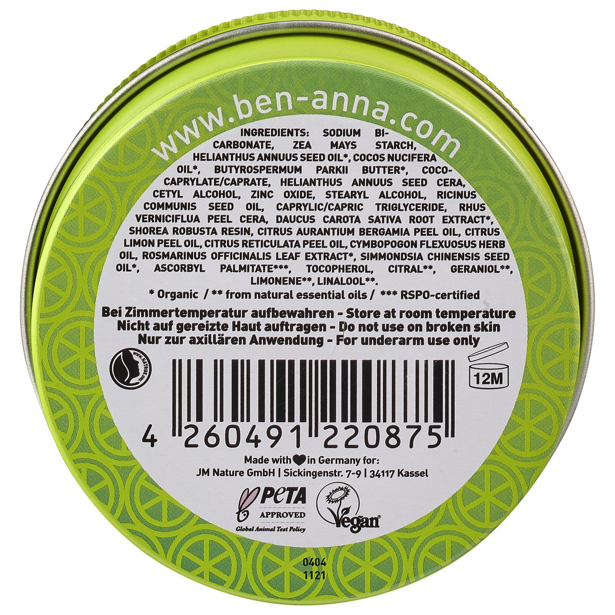 Tin Can Deodorant
