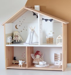 Adesivi per casa delle bambole mini arcobaleni