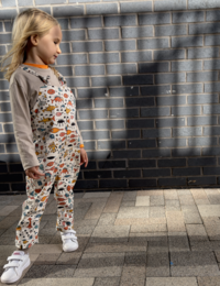 RAFTIKI® EVERFIT DUNGAREES [MARINT LIV]