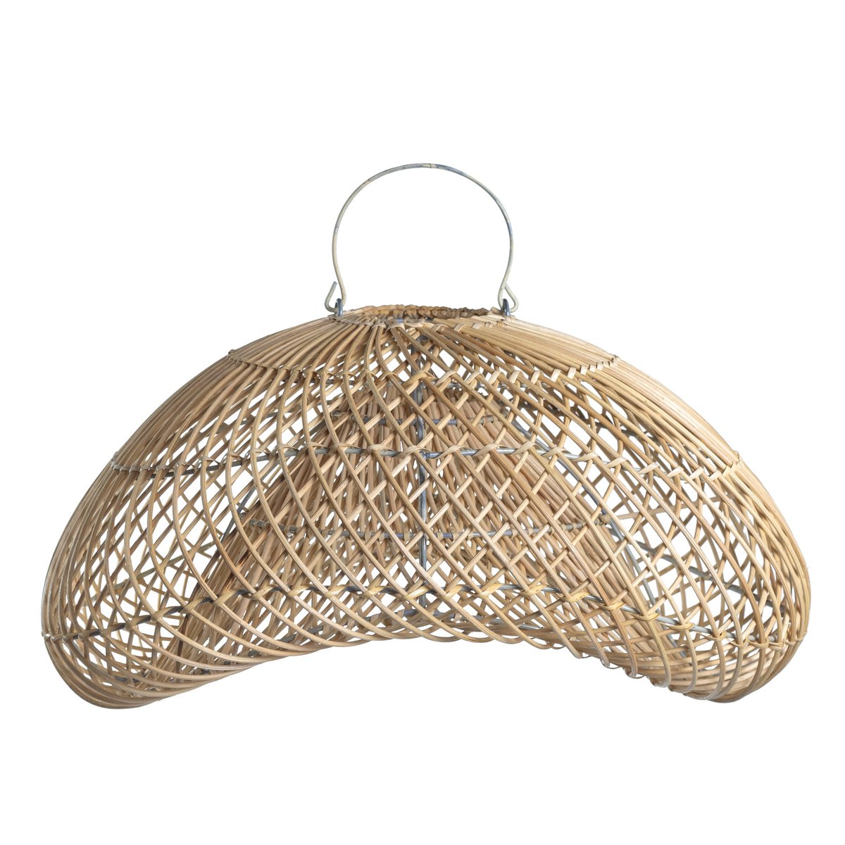 Lampa rattanowa | Klosz PADMA (2 rozmiary)