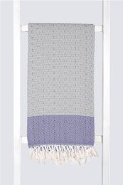 Sax Blue 100cm x 180cm 100% Cotton