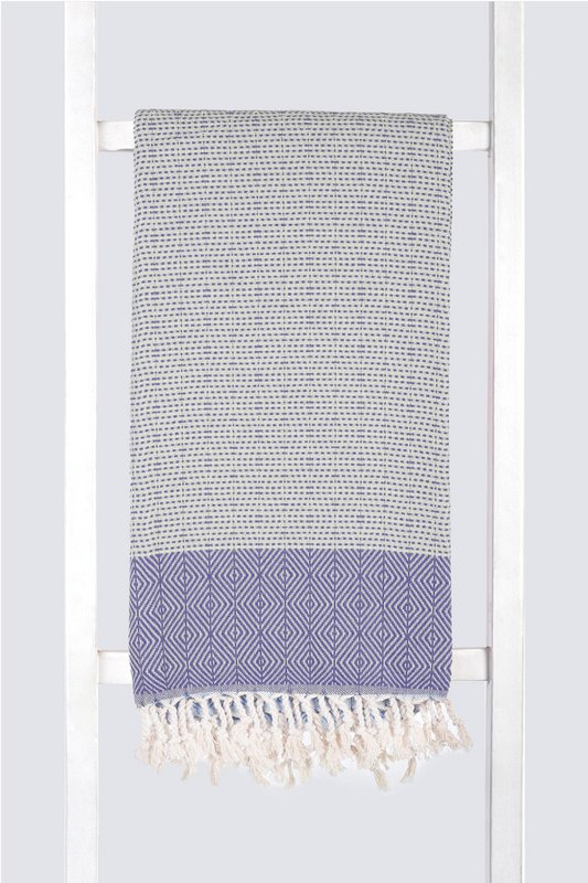 Sax Blue 100cm x 180cm 100% Cotton