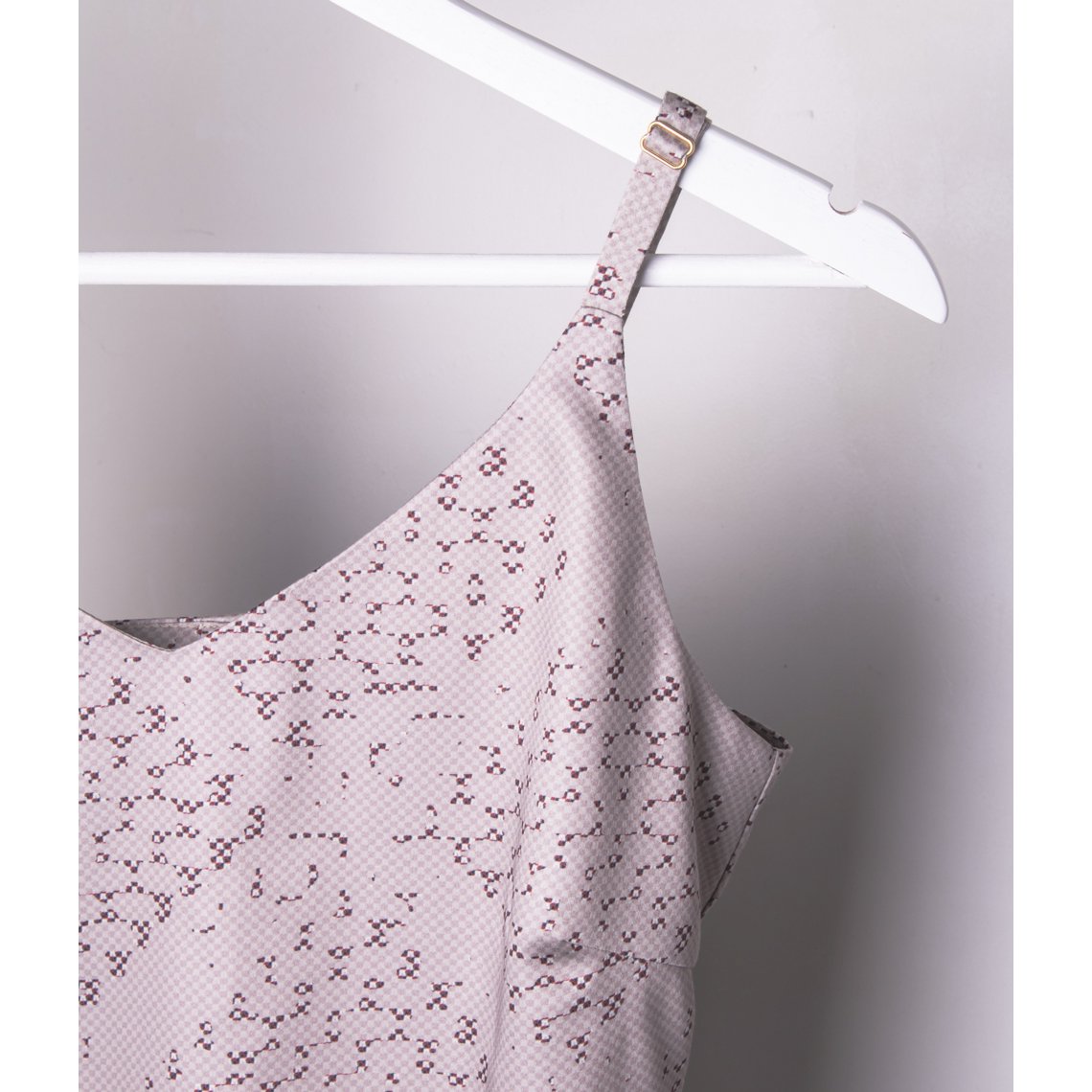 Conjunto dos piezas Mesh Almond (blusa+short)