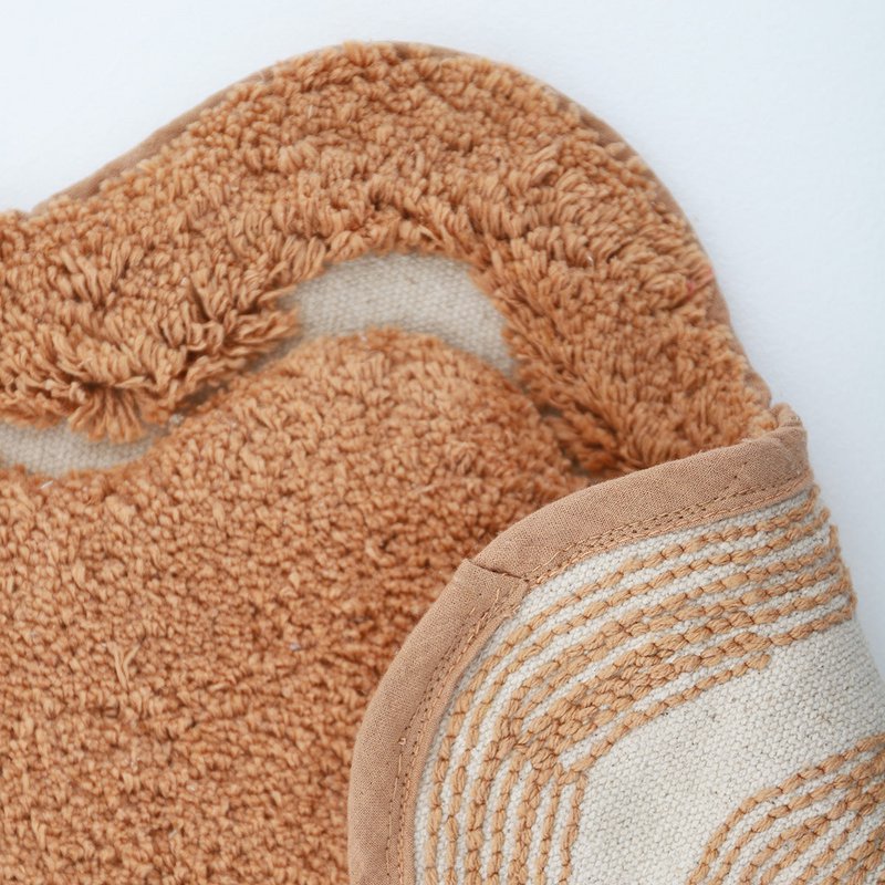 SWEET APRIL TOFFEE washable cotton children's rug