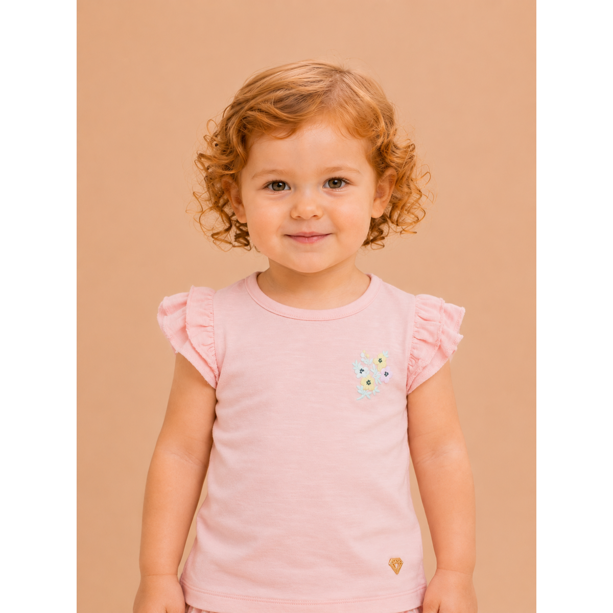 Lille Chiq Baby T-shirt Rødmende Roze