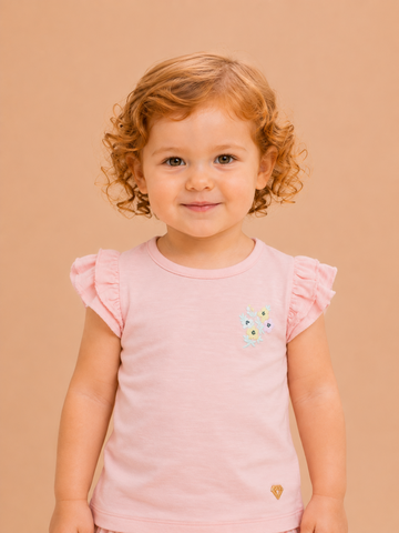 Little Chiq Baby T-shirt Blushing Roze