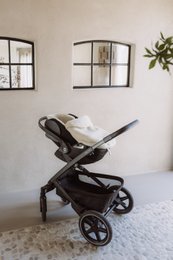 Baby footmuff for car seat or maxi-cosi - Merino wool