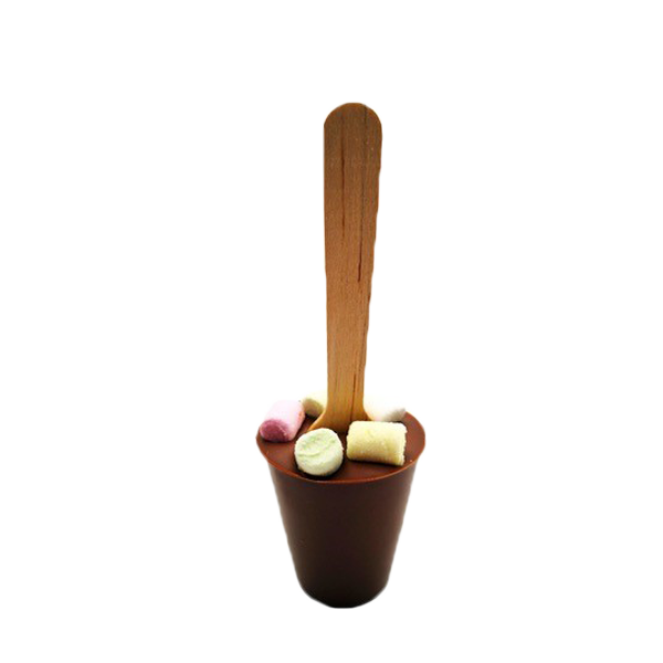 Drinking chocolate marshmallow