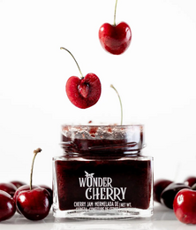 Bio gourmet cherry jam with 85% fruit, 305g