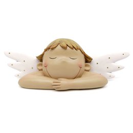 Angel white wings with gold dots 38.5cm