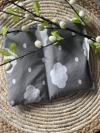 bolsa de granos de trigo baby "nube"