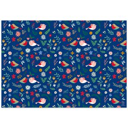 Papel de regalo Bird Love Story