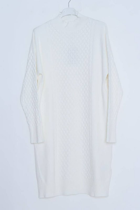 Abito maglione lavorato a maglia 8729