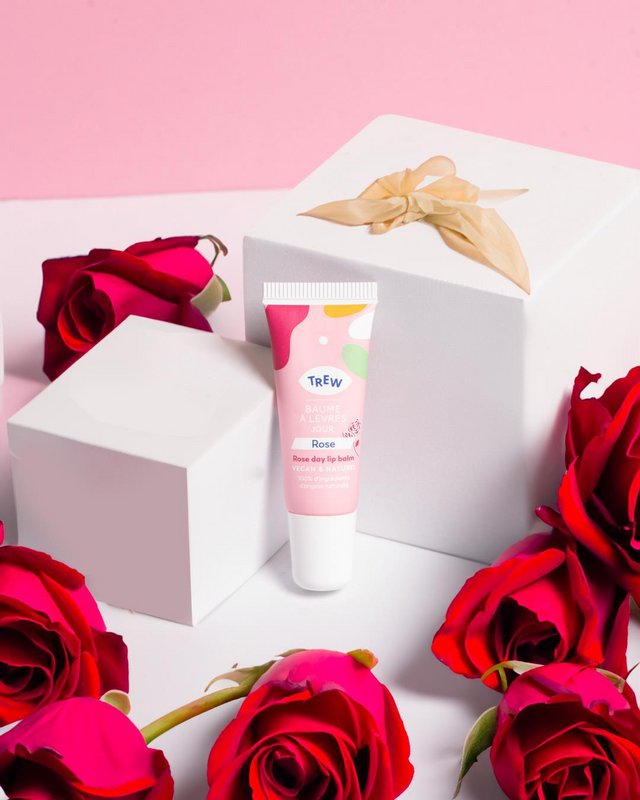 Day Lip Balm Rose Aroma 100% Natural & Vegan: Bulk