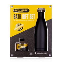 Gavesæt til Men Bath + Body Toolkit med en termisk flaske