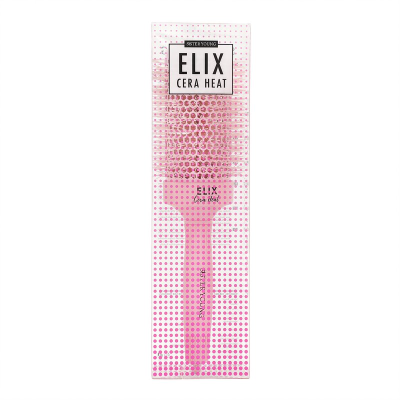 Sister Young l ELIX Cera Heat – keramische thermische stylingborstel met staartpluk
