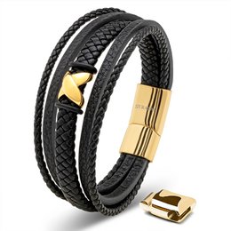 Læderarmbånd "Flake"