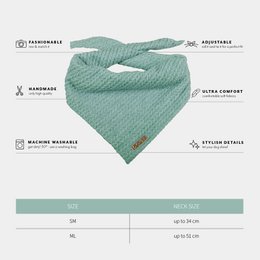 Hundehalstuch Cablely Mint