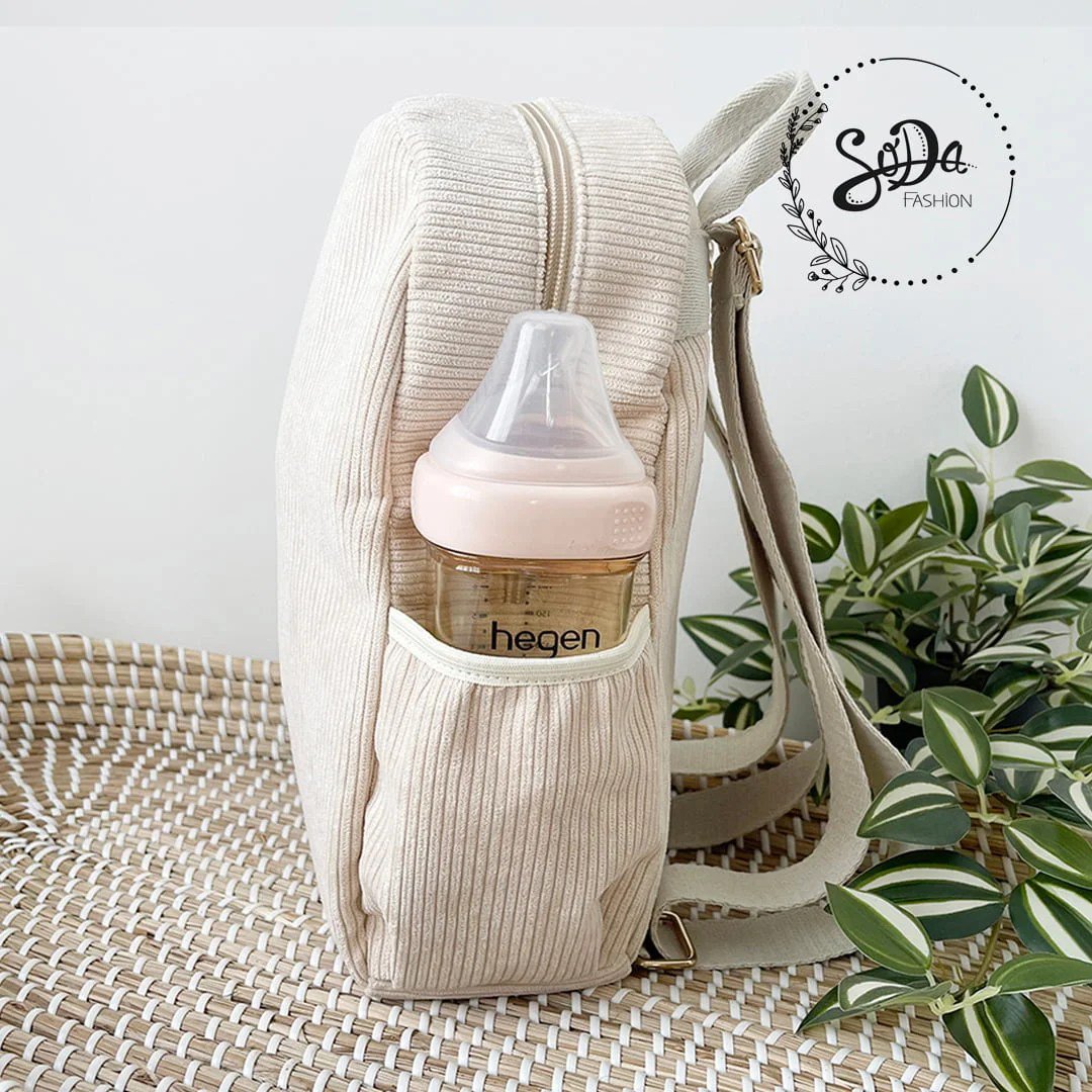 Soda Fashion Backpack Rib Beige